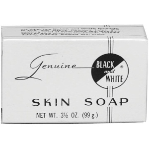 BLACK AND WHITE SOAP [SKIN] 3.5 OZ