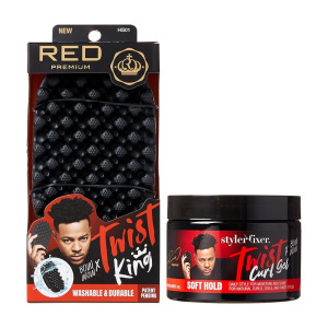 RED by KISS Twist King X Twist Curl Gel Value Set