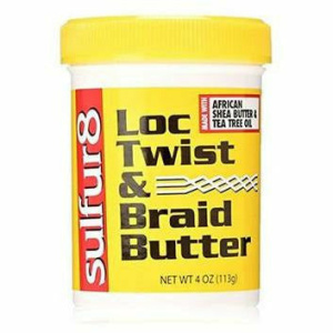 Sulfur8: Loc, Twist & Braid Butter 4oz