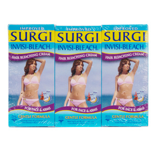 SURGI HAIR INVISI-BLEACHING CREAM - FACE & ARM (GENTLE)(12/CS)