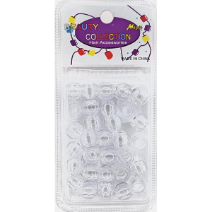 ROUND BEAD (1 TONE)14mm **CLEAR**(12DZ/CS)
