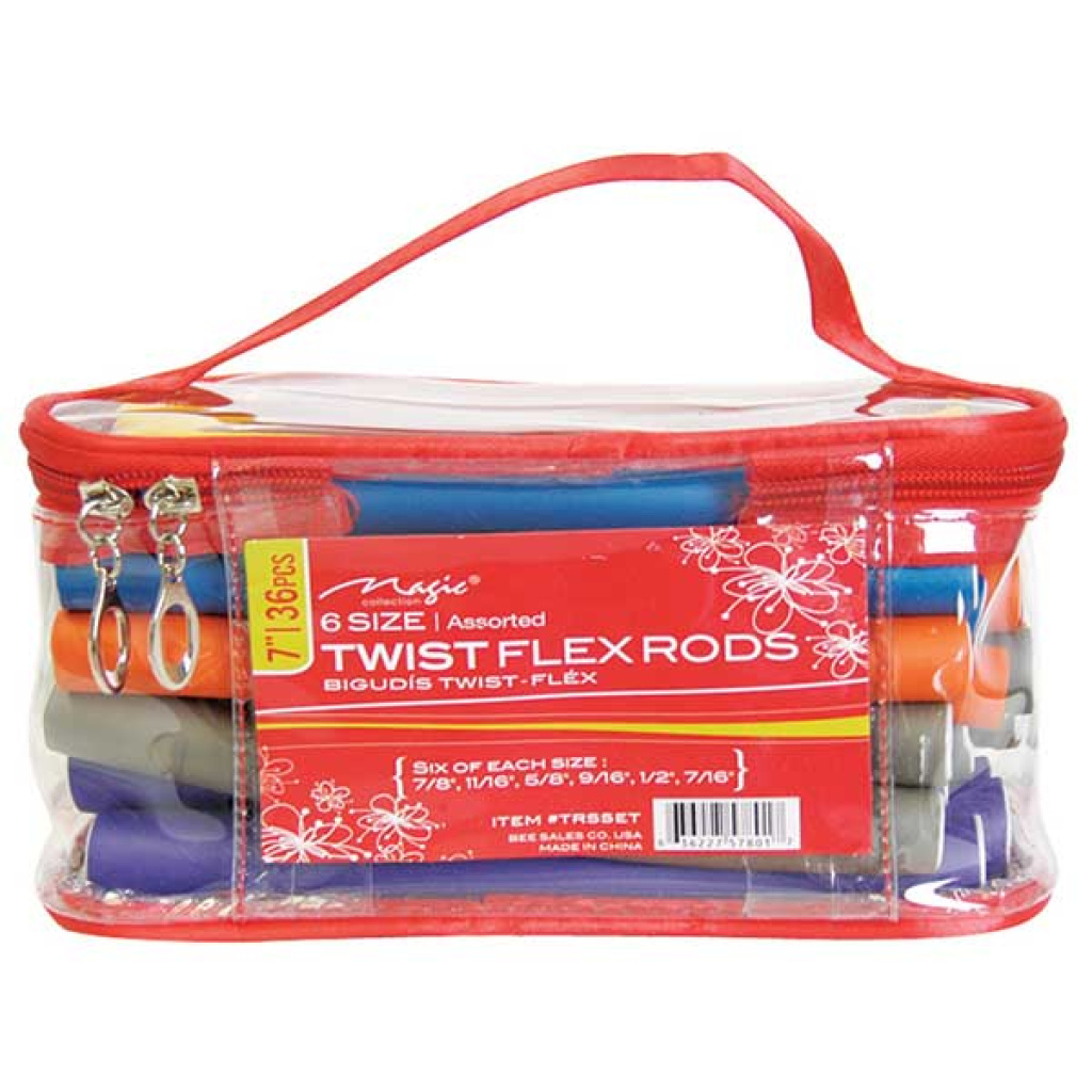 7"TWIST RODS SET (36pc/BAG 36BAG/CS)
