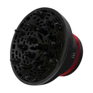 Hot & Hotter Truly Universal Diffuser, 1 Count, Black & Red