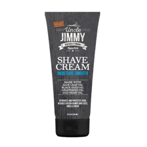 UNCLE JIMMY SHAVE CREAM TUBE (8OZ) (6/CS)