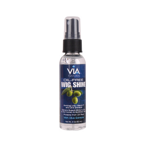 VIA NATURAL WIG SHINE (2OZ) [OIL FREE] (24/CS)
