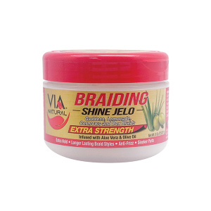 VIA BRAIDING SHINE JELO 8OZ EXTRA (6/CS)