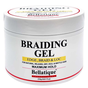BELLATIQUE EDGE BRAID & LOC GEL 8.81 OZ