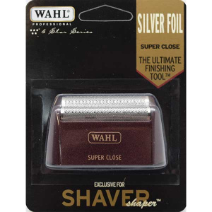 WAHL REPLACEMENT FOIL SUPER CLOSE *NO CUTTERS* [SILVER] (6/CS)