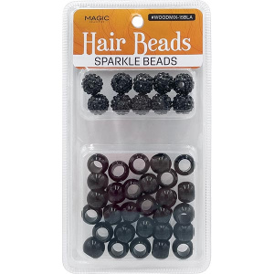 BEAD MIX - DISCO BALL BLACK (12DZ/CS)