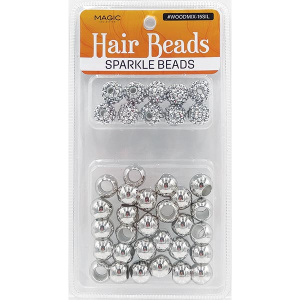 BEAD MIX - DISCO BALL SILVER (12DZ/CS)