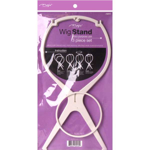 WIG STAND SET (PLASTIC) (18DZ/CS)