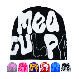 WINTER BEANIE LETTER [MEA CULPA]
