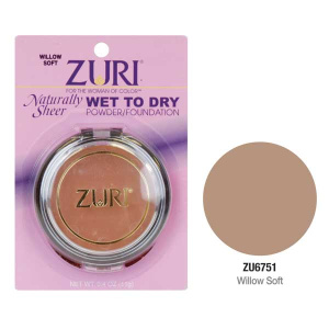 ZURI WET TO DRY POWDER WILLOW SOFT(3PC/PK)[6675ZR]