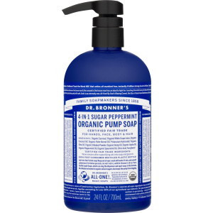 DR. BRONNER'S SUGAR PUMP SOAP [PEPPERMINT]