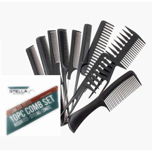 Stella 10pcs Comb #2426BLA