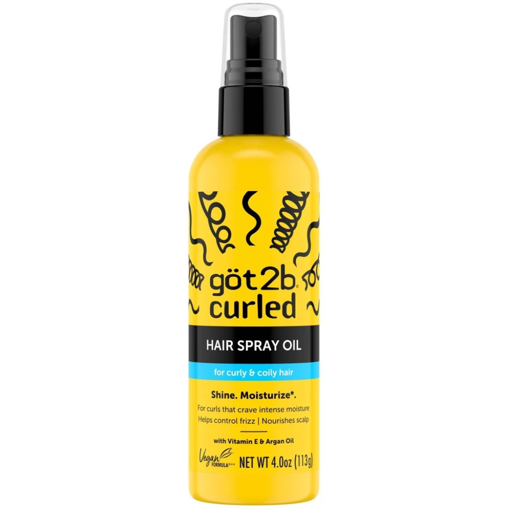 Got 2b Curled Hair Spray oil