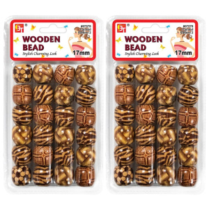 B/T Wooden Bead #7578