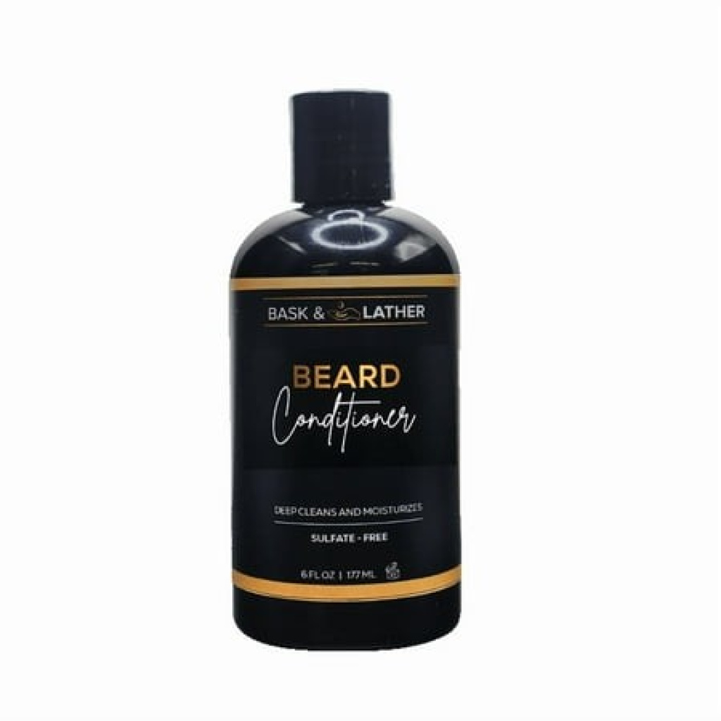 BASK & LEATHER BEARD CONDITIONER 6 Oz