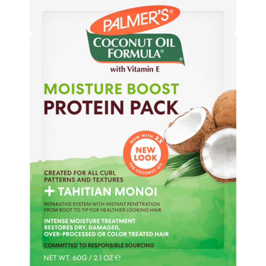 PALMER COCONUT OIL DEEP CONDITIONER PKTS (2.1OZ) [PROTEIN PACK] (12/1/CS)