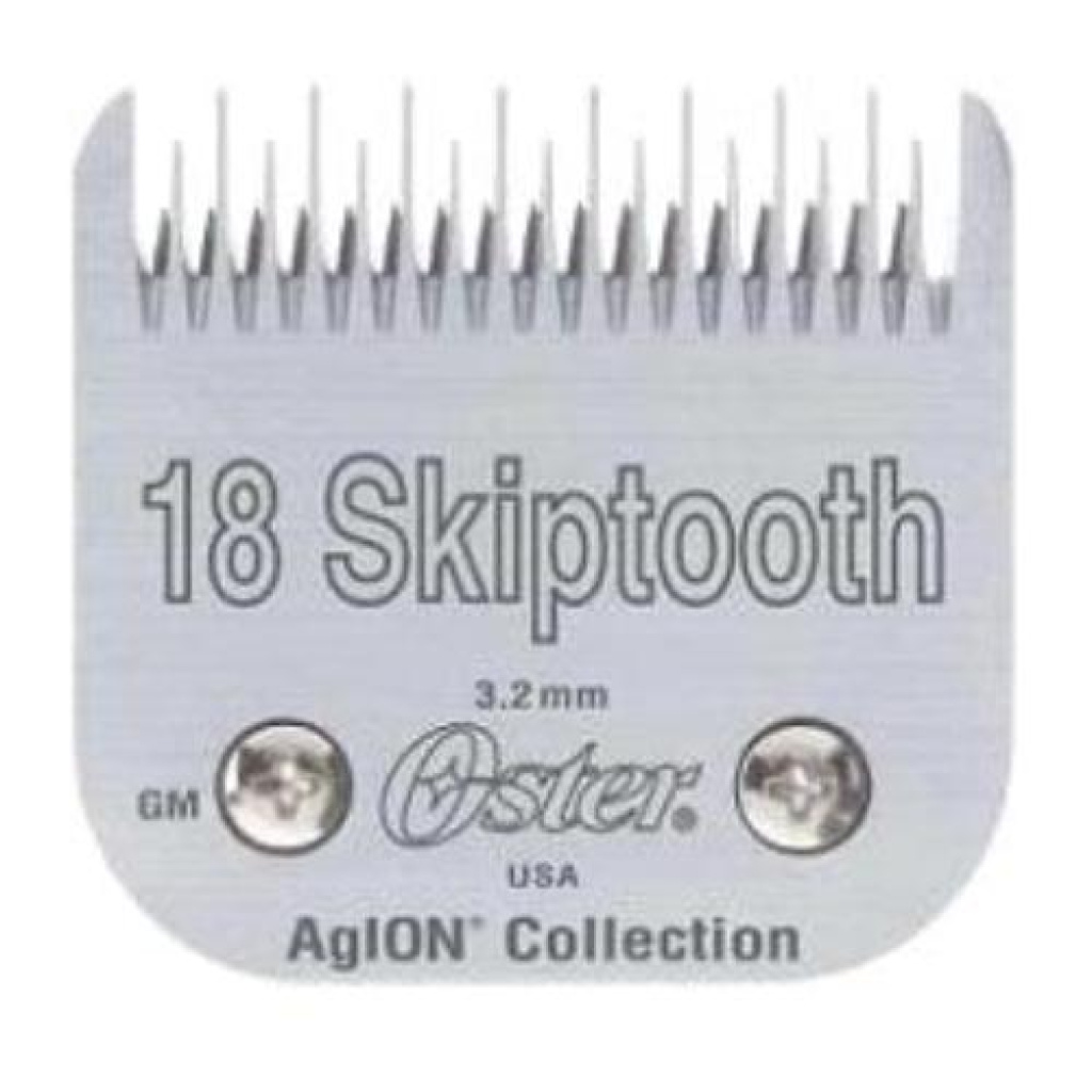 OSTER BLADE 76 AG #18 SKIPTOOT