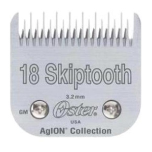 OSTER BLADE 76 AG #18 SKIPTOOT