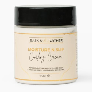BASK & LEATHER CURLING CREAM 8 Oz
