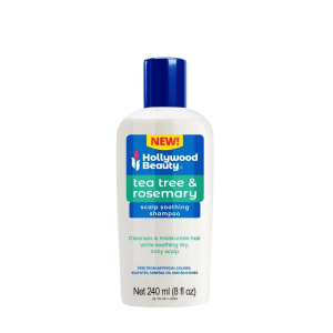 HOLLYWOOD TEA TREE & ROSEMARY SCALP SOOTHING SHAMPOO 8OZ (12/CS) *NEW*