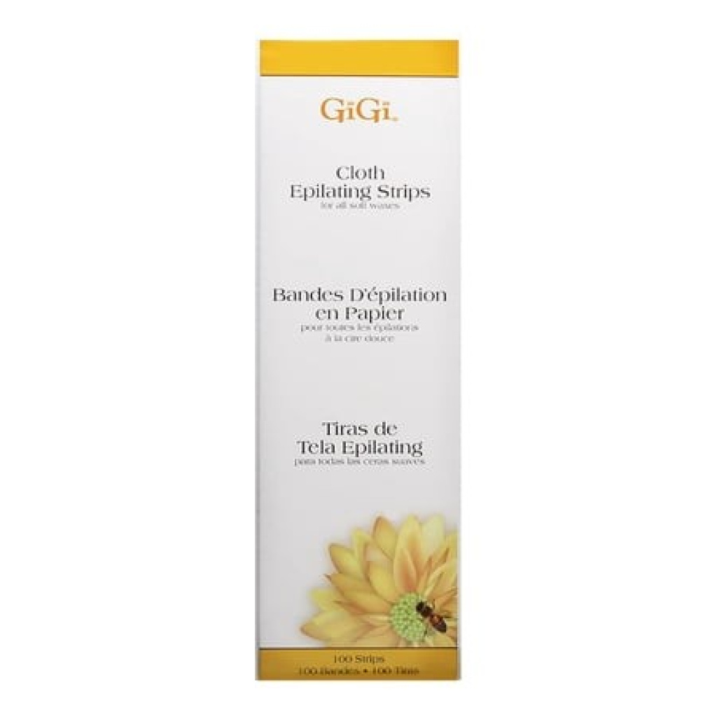 GIGI CLOTH EPILATING STRIPS LARGE 100PK (72/CS) [0510]