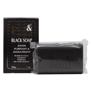 FAIR & WHITE BLACK SOAP 7 Oz
