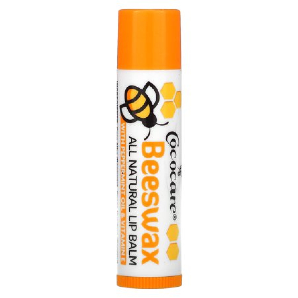COCOCARE BEESWAX LIP BALM DS (24/DS)(20DS/CS)
