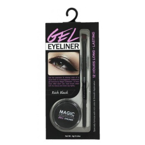 GEL EYELINER **BLACK** DISPLAY(12DS/CS)