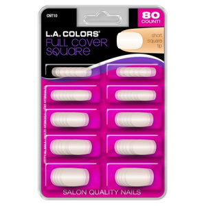 L.A. Colors 80pcs Nails