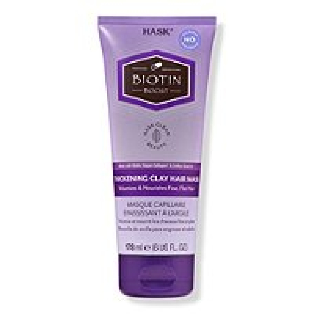 HASK BIOTIN BOOST THICKENING CLAY MASK 6OZ (4/CS)