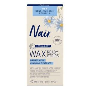NAIR WAX READY STRIPS #