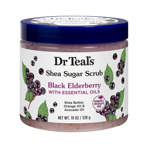 DR. TEAL'S BLACK ELDERBERRY SCRUB 19 Oz
