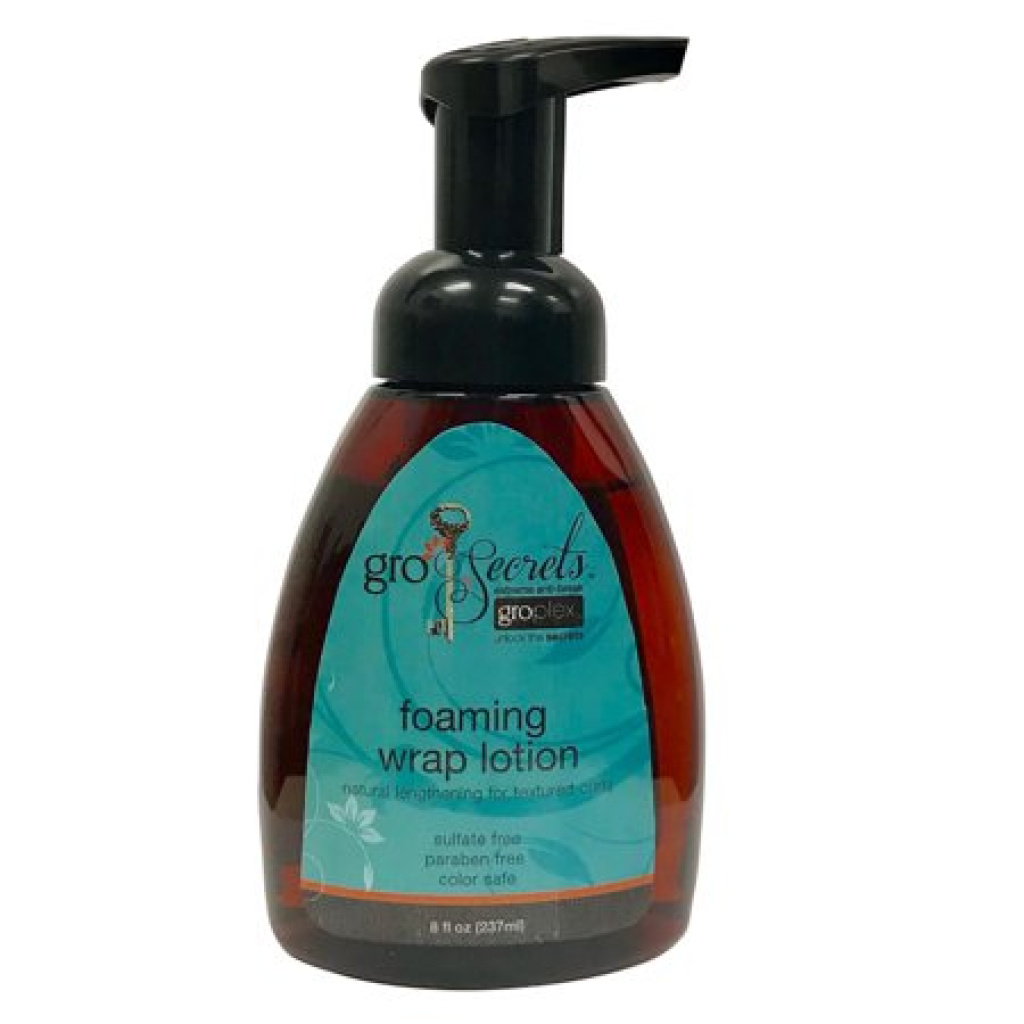 GRO SECRETS FOAM WRAP LOTION