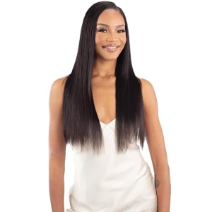 UH STRAIGHT 18" GLOSSY CLIP-IN 7PC