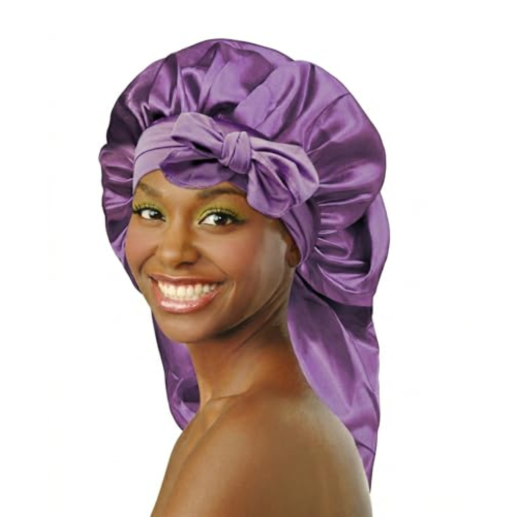 DONNA SPANDEX TIE BONNET #23210