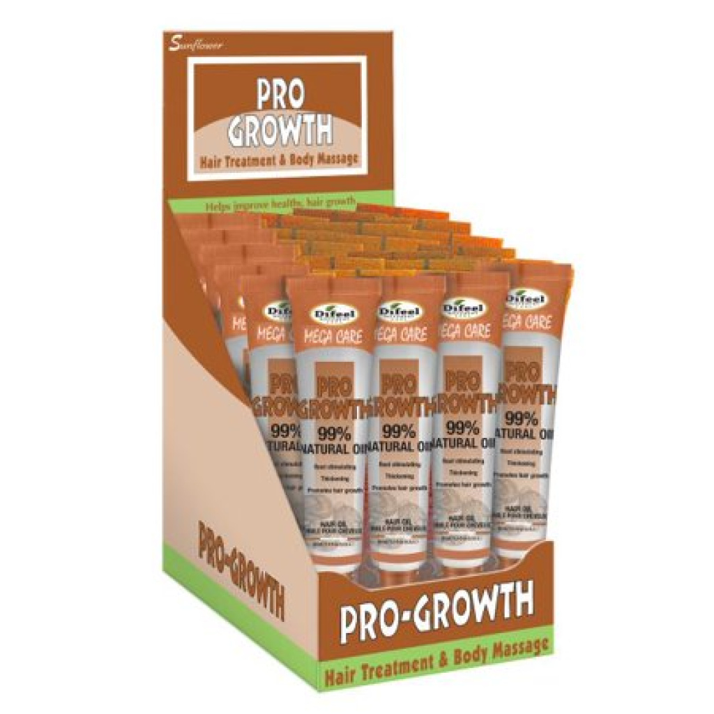 DIFEEL HAIR & MASSAGE OIL TUBE PRO GROWTH (2DZ/12DS/CS)