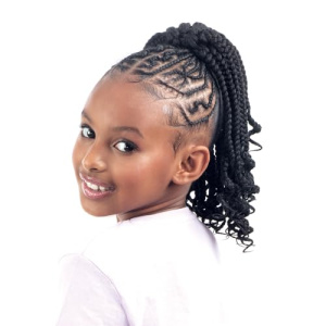 PT KIDS-BOX BRAID WITH CURLS