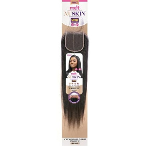 JANET LACE CLOSURE STRAIGHT 4”X5” NU SKIN / 14” / NATURAL