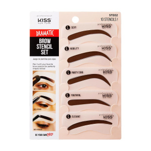 Kiss Brow Stencil #STE02