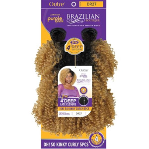 PURPLE PACK BOUTIQUE - OH! SO KINKY CURLY 5PCS