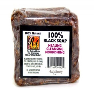RA COSMETICS BLACK SOAP (5OZ) (48/CS)
