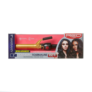 RED by KISS Ceramic Tourmaline Professional Curling Iron