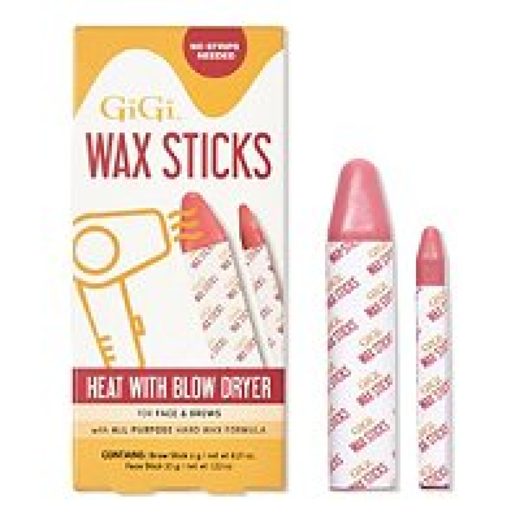 GIGI WAX STICKS HEAT WITH BLOW DRYER