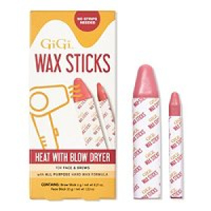 GIGI WAX STICKS HEAT WITH BLOW DRYER