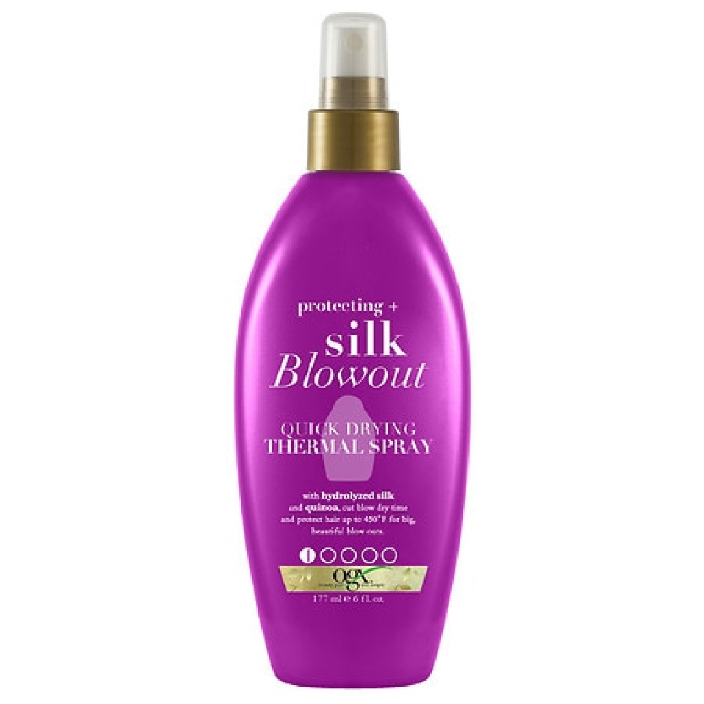 ORGANIX PROTECTING + SILK BLOWOUT DRY THERMAL SPRAY 6OZ (6/CS)