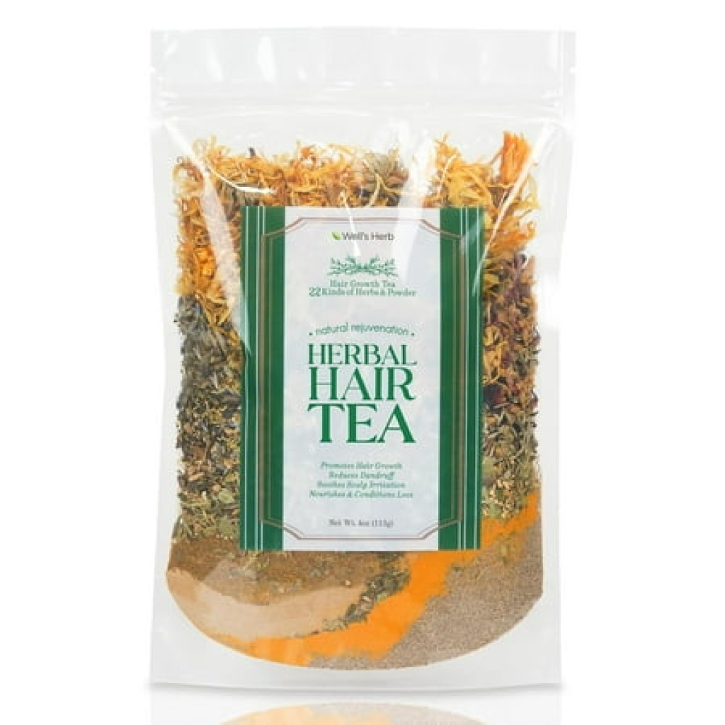 WELL'S HERBAL HAIR TEA 4 Oz