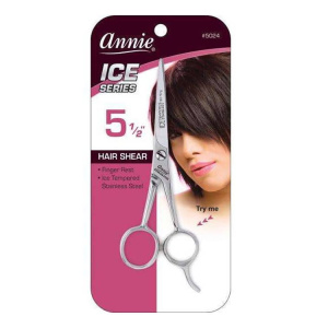 Annie Ice Tempered Stainless Steel Hair Shears 5.5 Inch